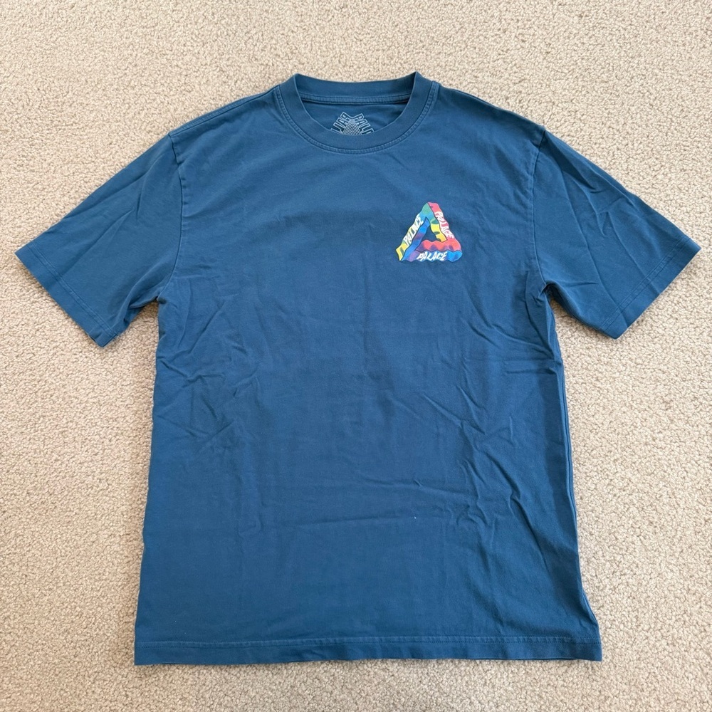 Palace TRI-TEX T-SHIRT Blue - Size M